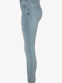Jean effet déchiré en coupe Slim Fit avec cinq poches