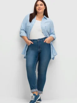 Jean effet usé tendance