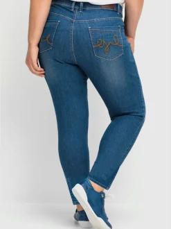 Jean effet usé tendance