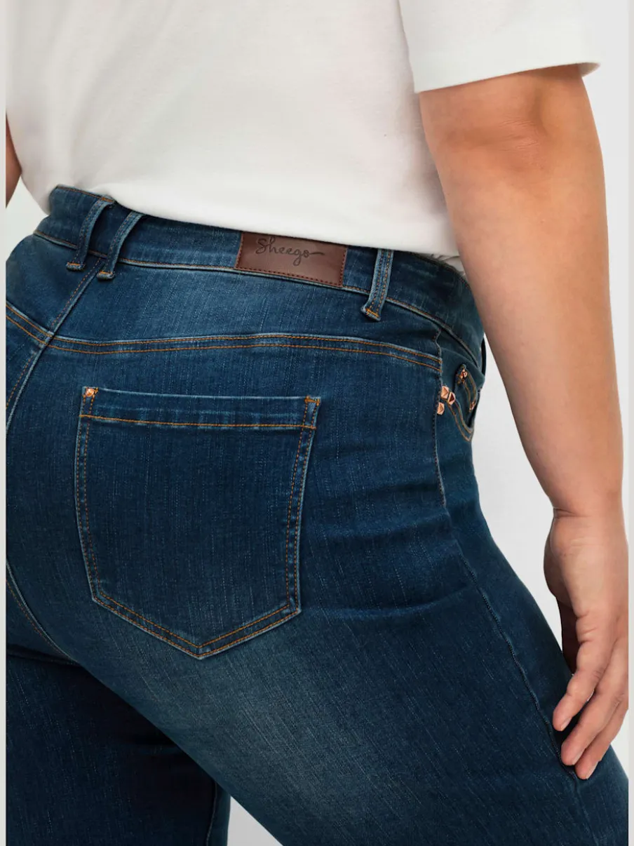 Jean effet usé tendance