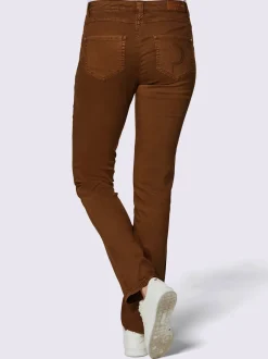 Jean en coton lyocell avec coupe quatre poches