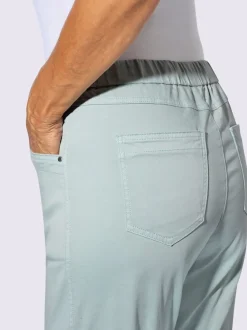 Jean en twill confortable avec ceinture élastique ajustable