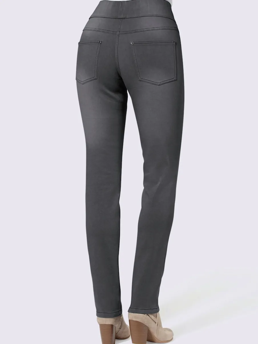 Jean femme coupe slim 5 poches élastique confortable