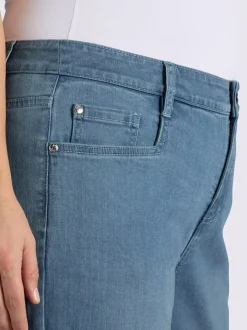 Jean 7/8 jambes larges mode