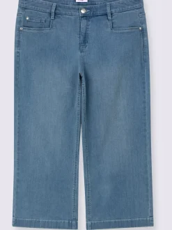 Jean 7/8 jambes larges mode