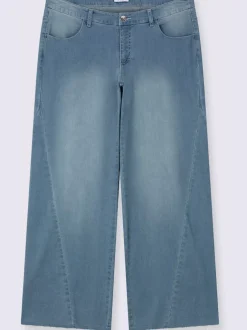 Jean jambes larges mode