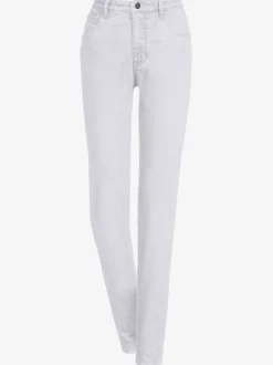 Jean 5 poches avec rivets et ceinture ajustable