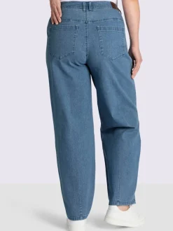 Jean 5 poches bas de jambe confortable