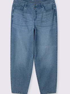 Jean 5 poches bas de jambe confortable