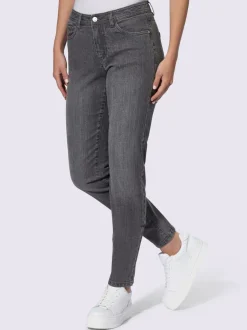 Jean 5 poches en coton extensible idéal pour tous