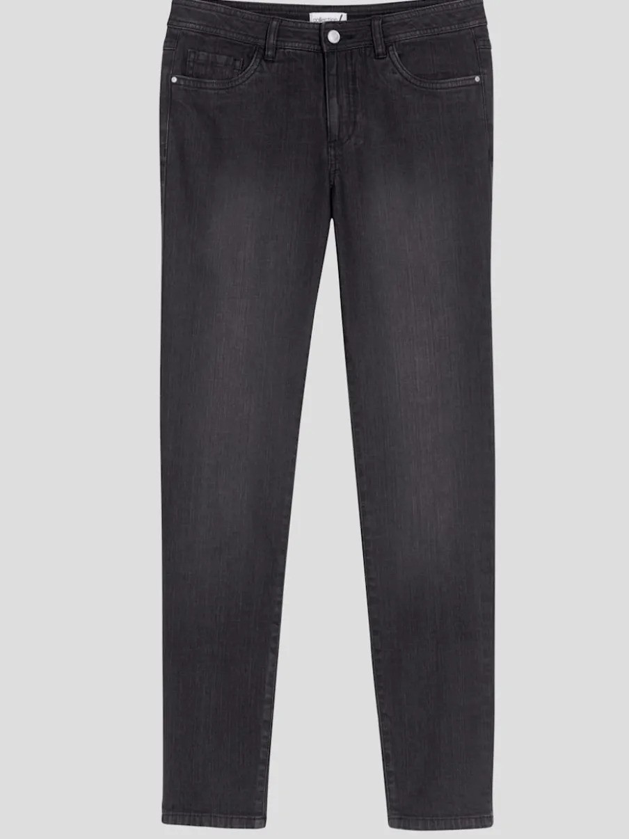 Jean 5 poches en coton extensible idéal pour tous