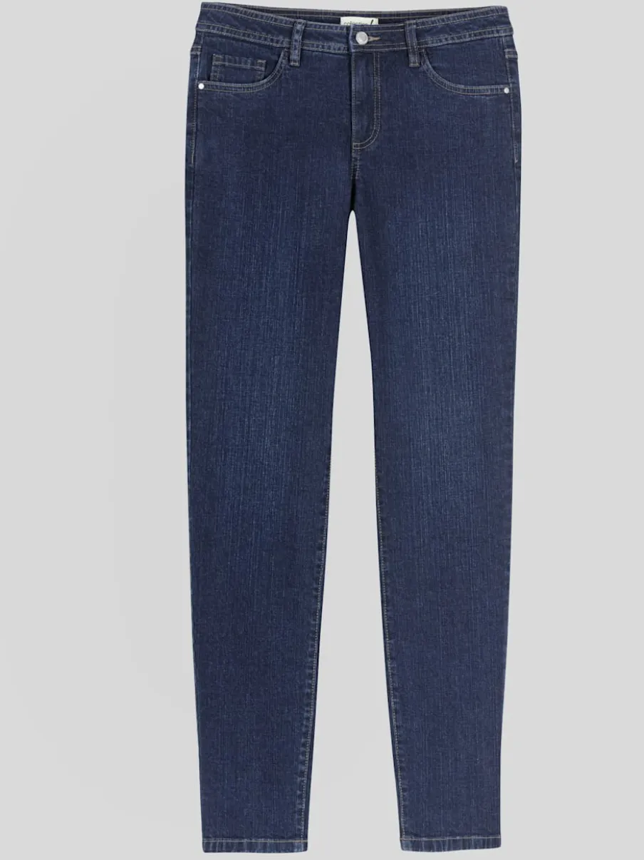 Jean 5 poches en coton extensible idéal pour tous