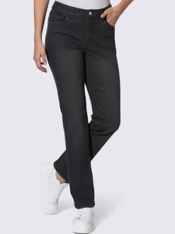 Jean à 5 poches légères en coton extensible indéformable