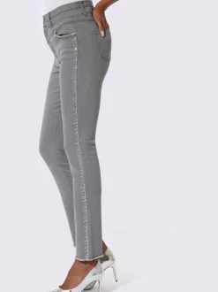 Jean 5 poches mélange coton et lyocell de qualité