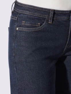 Jean 5 poches qualité coton extensible indéformable