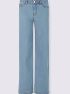 Jean 5 poches qualité coton extensible indéformable