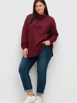 Jean 5 poches taille étroite, fesses et cuisses fortes