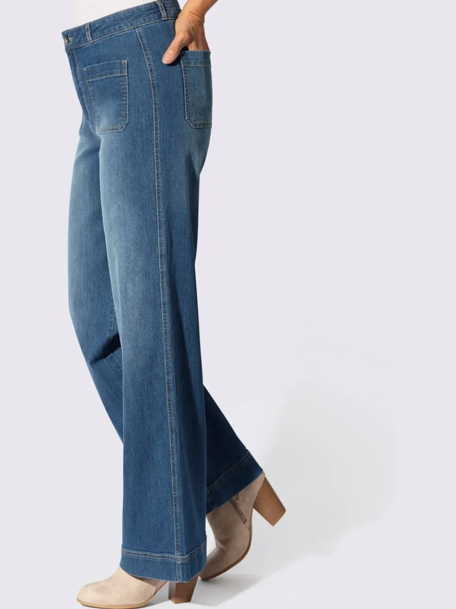 Jean qualité coton doux sur la peau
