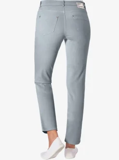 Jean skinny avec quatre poches et rivets décoratifs
