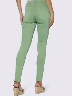 Jean skinny coupe 5 poches en twill confortabilité optimale