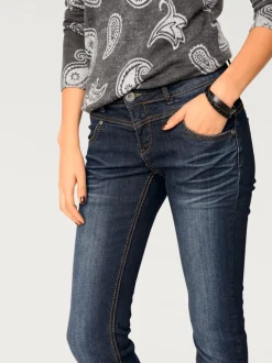 Jean skinny coupe skinny à poches fendues élastique slim
