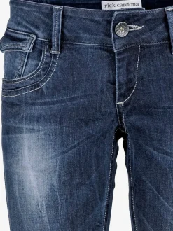 Jean skinny effet ventre plat avec matière élastique