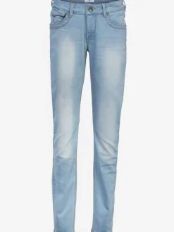 Jean skinny effet ventre plat avec matière élastique