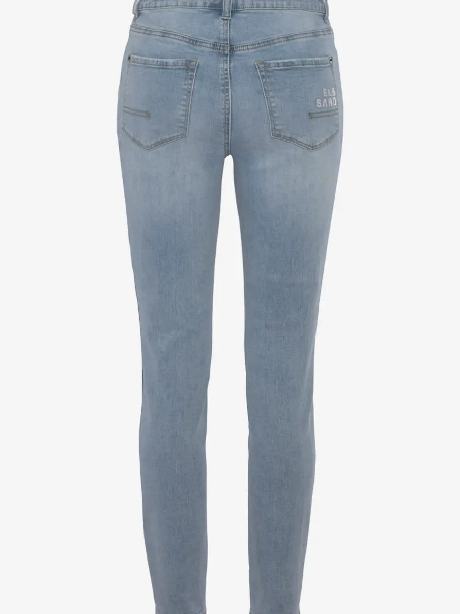 Jean slim fit 5 poches coupe étroite douce