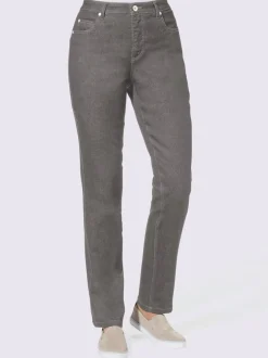 Jean slim 5 poches avec rivets décoratifs devant