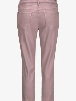 Jegging 7/8 coupe étroite avec poches décoratives et denim élastique