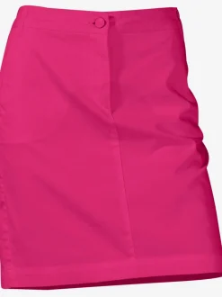 Jupe chino moderne droite en coton délavé stylisée