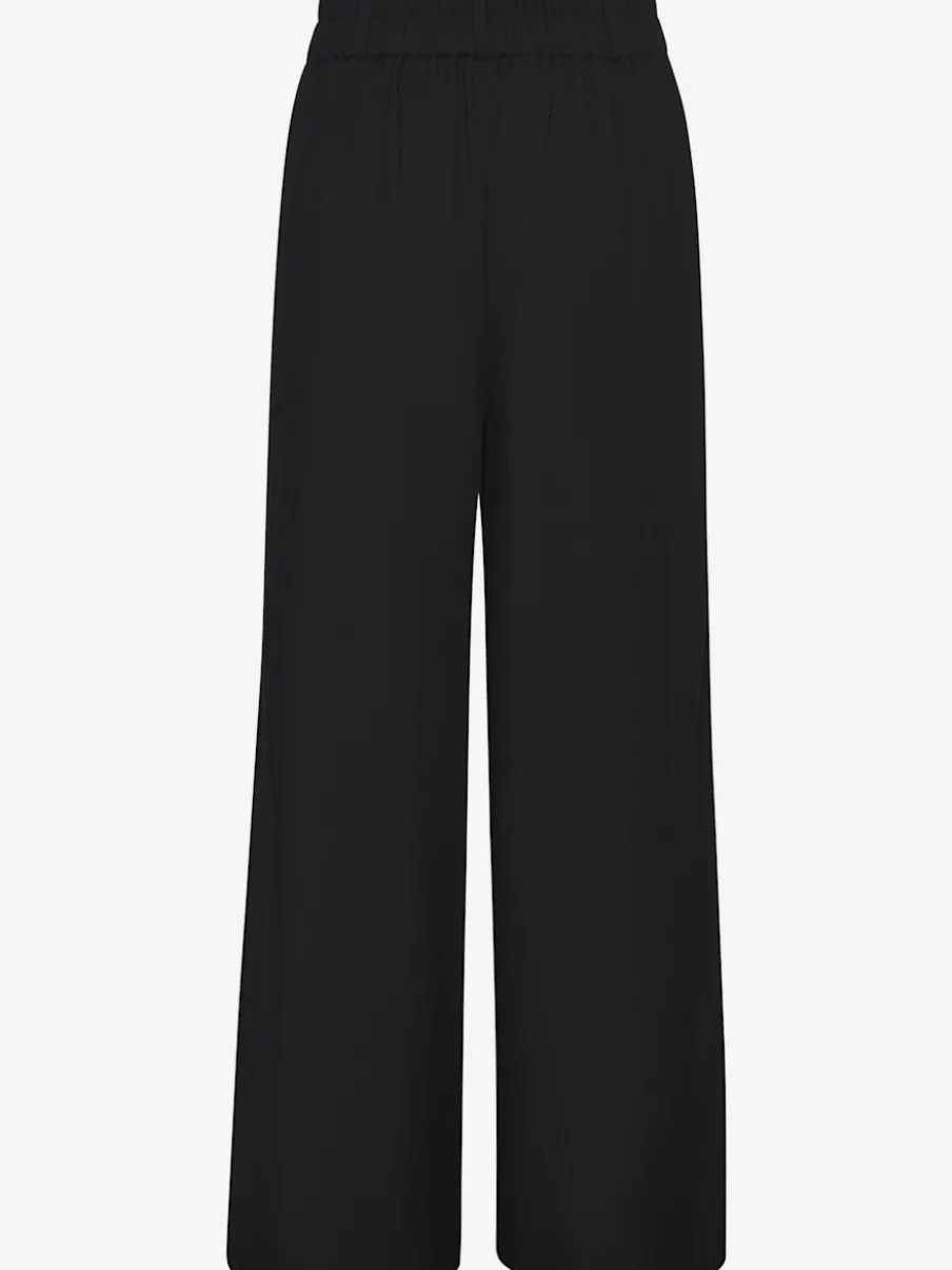 Jupe-culotte pantalon avec élastique et plis creux extra-larges