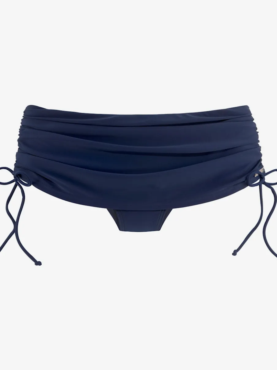 Jupe de plage réglable avec fronces en polyamide recyclé