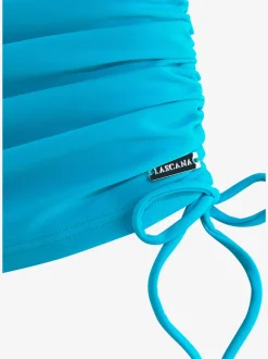 Jupe de plage réglable avec fronces en polyamide recyclé