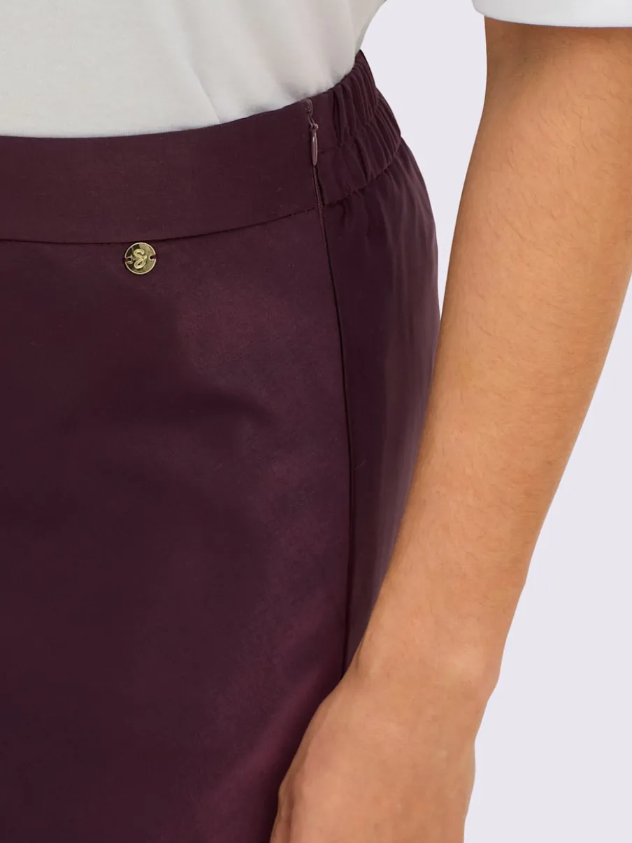 Jupe en satin