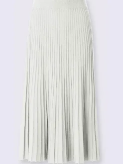 Jupe en tricot ceinture élastique confortable
