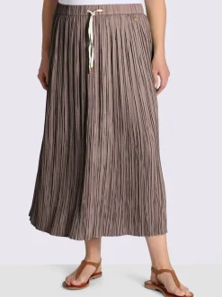 Jupe estivale effet froissé tendance