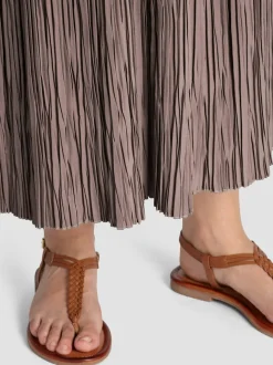 Jupe estivale effet froissé tendance