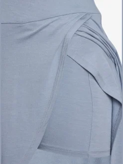 Jupe longue effet portefeuille avec short cycliste intégré