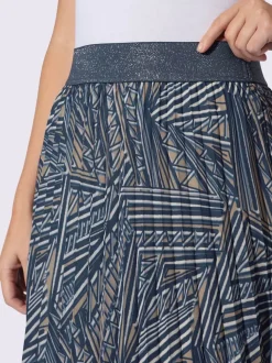 Jupe plissée qualité tissée