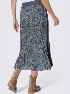 Jupe plissée qualité tissée