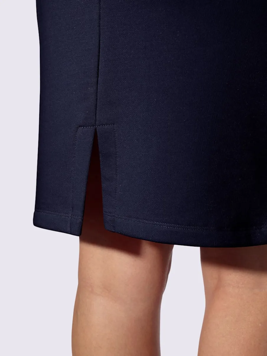 Jupe sweat avec ceinture élastique et poches pratiques
