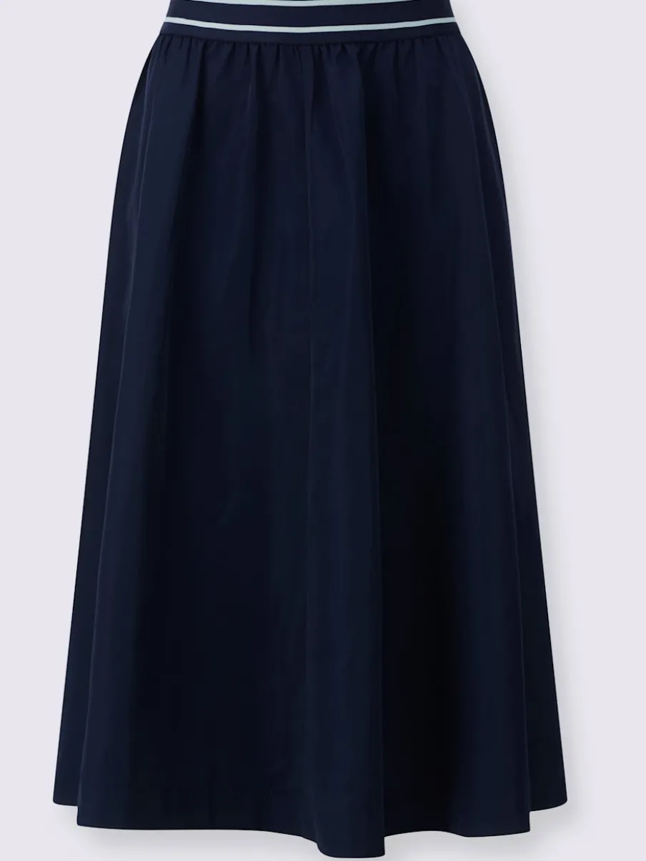 Jupe évasée avec ceinture élastique et poches pratiques