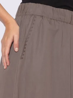 Jupe évasée qualité tissée