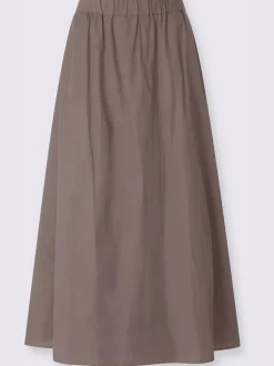 Jupe évasée qualité tissée