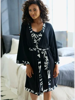 Kimono avec col à revers