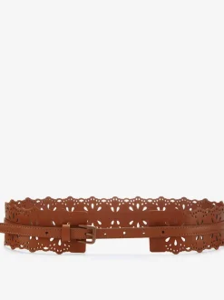 Large ceinture avec découpes tendance