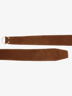 Large ceinture en cuir velours doux de qualité