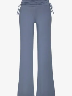 Legging avec jambes évasées doux et fluide à la taille