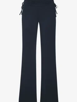 Legging avec jambes évasées doux et fluide à la taille